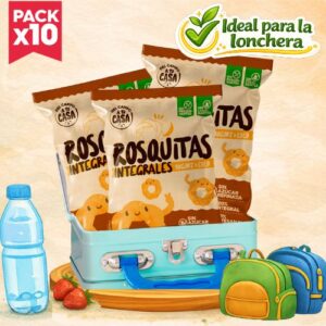 Pack rosquitas de yogurt y coco 10und