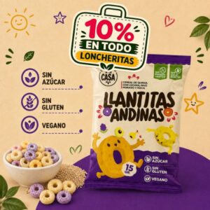Llantitas andinas sin azucar 15gr
