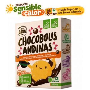 Chocobolis andinas sin azucar 200gr
