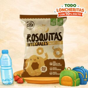 Rosquitas de yogurt y coco 3und