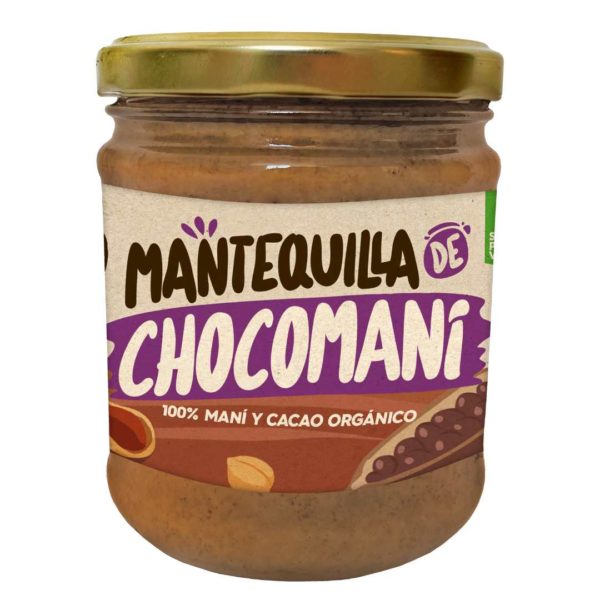 Mantequillas de frutos 10 - Mantequilla de choco mani 400gr