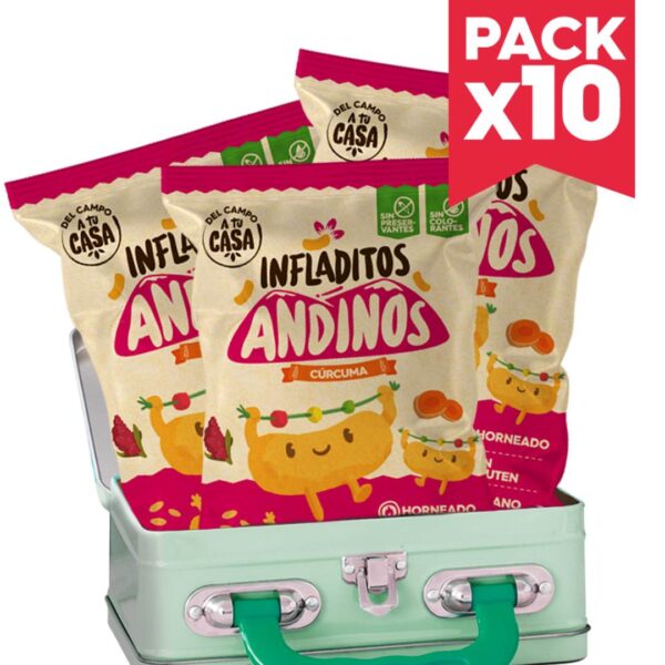 Pack infladitos andinos 10und