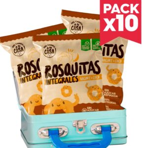 Pack rosquitas de yogurt y coco 10und