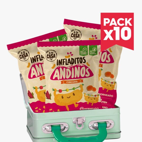 Pack infladitos andinos 10und