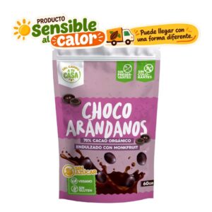 Choco arandano sin azucar 60gr