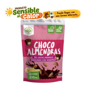 Choco almendras sin azucar 60gr