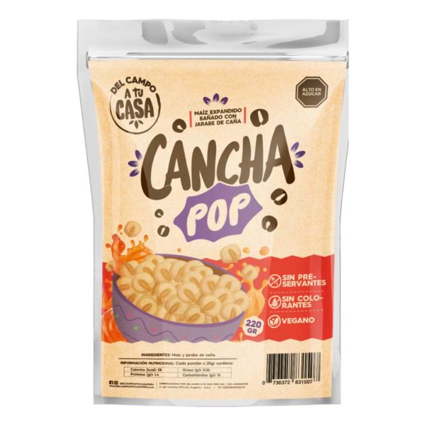 CANCHA POP 220GR - Cancha pop 220gr