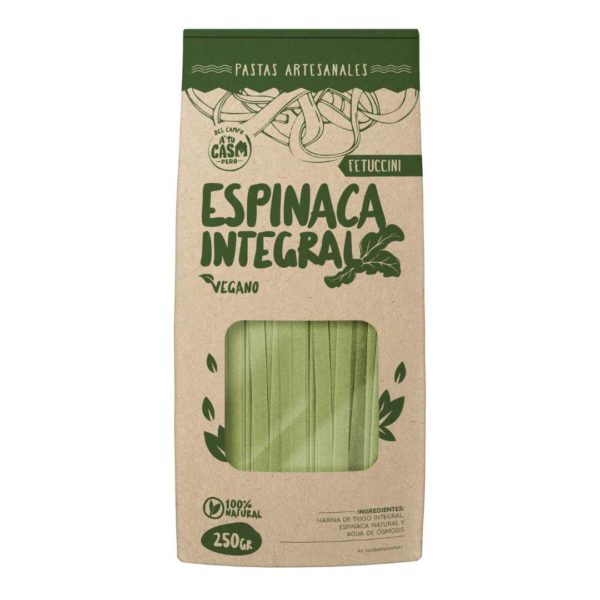 PASTA ESPINACA - Pasta integral espinaca 250gr