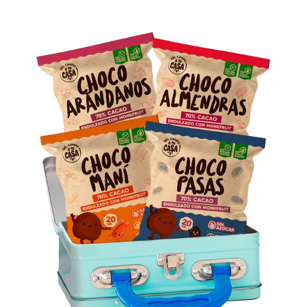 Pack choco bañados 4und 1 Pack choco bañados 4und
