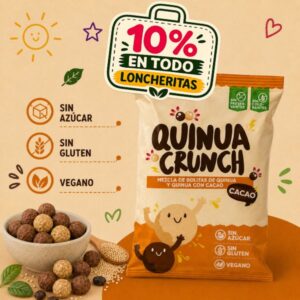 Quinua crunch cacao 15gr