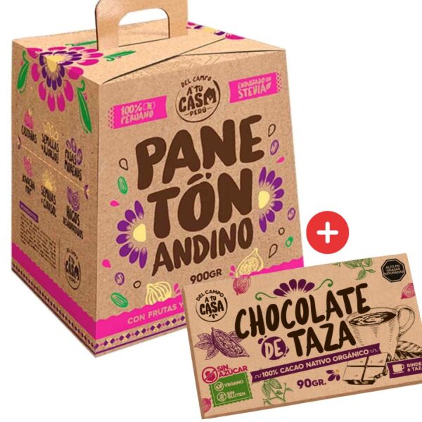 productos web 51 - Pack: paneton + chocolate taza