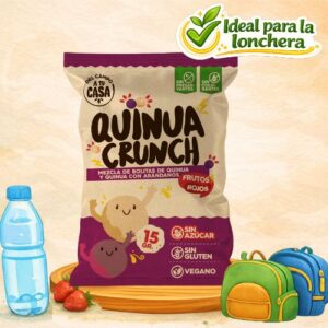 Quinua crunch frutos rojos 15gr
