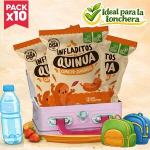 Pack infladito camotito zanahorita 10und