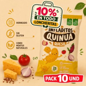 Pack infladito queso 10und