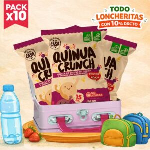 Pack quinua crunch frutos rojos 10und