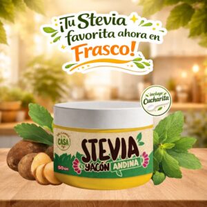 Stevia andina frasco 50gr